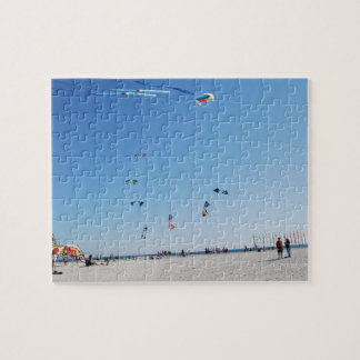 Stunt Kites in Formatie Legpuzzel