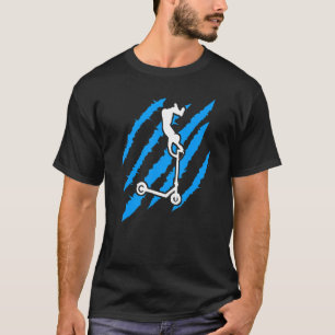Stunt scooter halve pijp t-shirt