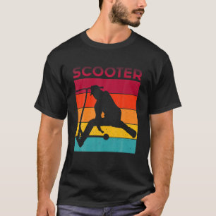 Stunt Scooter Scooter Tricks Kinder Vintage K T-shirt