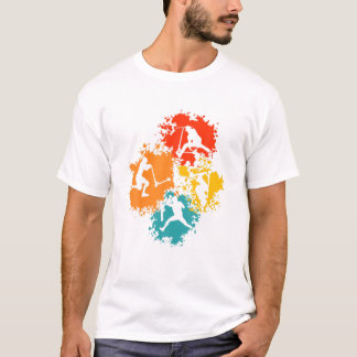 Stunt Scooter Scooter Tricks Kinder Vintage K T-shirt