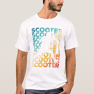 Stunt Scooter Scooter Tricks Kinder Vintage K T-shirt