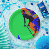 Stunt Scooter Speedster - Scooter Boy Papieren Bordje (Feest)