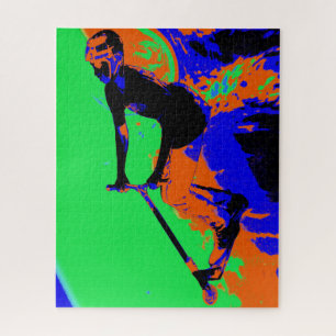 Stunt Scooter Speedster - Scooter Boy Puzzle Legpuzzel