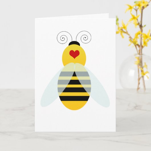 stuntel bij cuties kaart (Gele Bloem)