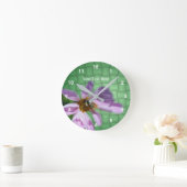 Stuntel Bij op de Bloem van de Kosmos Ronde Klok (Huis)