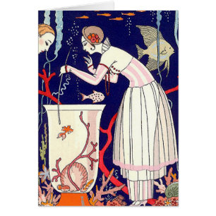 STUNTEN VAN KLEINE VIS, ART DECO BEAUTY-MODE