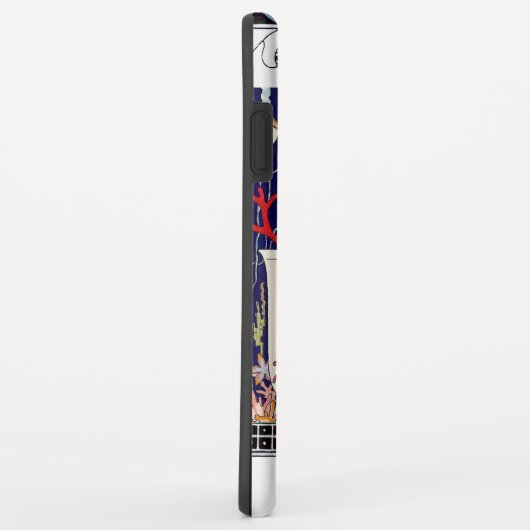 STUNTEN VAN KLEINE VIS, ART DECO BEAUTY-MODE Case-Mate iPhone CASE (Achterkant/rechts)