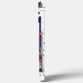 STUNTEN VAN KLEINE VIS, ART DECO BEAUTY-MODE Case-Mate iPhone CASE (Achterkant / Links)