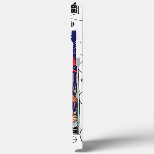 STUNTEN VAN KLEINE VIS, ART DECO BEAUTY-MODE Case-Mate iPhone CASE (Achterkant / Links)