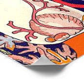 STUNTEN VAN KLEINE VIS, ART DECO BEAUTY-MODE POSTER (Hoek)