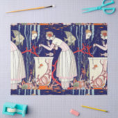 STUNTEN VAN KLEINE VIS, ART DECO BEAUTY-MODE TISSUEPAPIER (Craft)