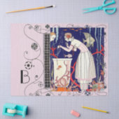 STUNTEN VAN KLEINE VIS, ART DECO BEAUTY-MODE TISSUEPAPIER (Craft)