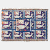 STUNTEN VAN KLEINE VIS, MODE VAN KARTDECO-BEAUTY DEKEN (Voorkant)