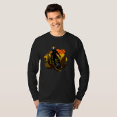 Stuntman on Unicycle T-shirt (Voorkant volledig)