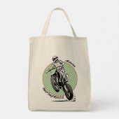stuntman tote bag (Achterkant)