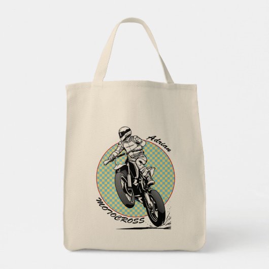 stuntman tote bag (Achterkant)
