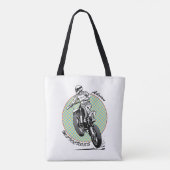 stuntman tote bag (Achterkant)