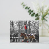 stuntrijden briefkaart (Staand voorkant)