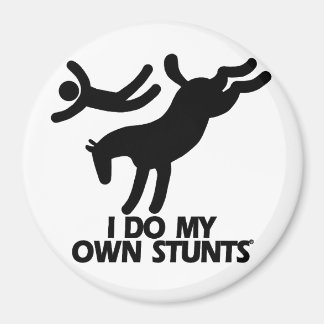 Stunts - Grappig Bucking Paard Magneet