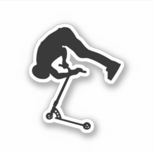 Stuntscooter-truc Sticker
