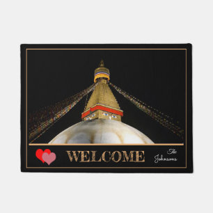 Stupa Boudhanath, Kathmandu at night - Nepal Deurmat