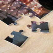 Stupa Boudhanath, Kathmandu at night - Nepal Legpuzzel (Zijkant)