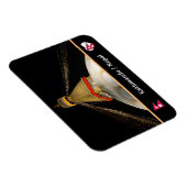 Stupa Boudhanath, Kathmandu at night - Nepal Magneet (Rechterzijde)