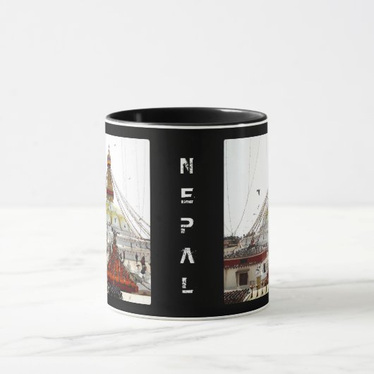 Stupa Boudhanath, Kathmandu - Nepal (Boeddha) Mok (Midden)