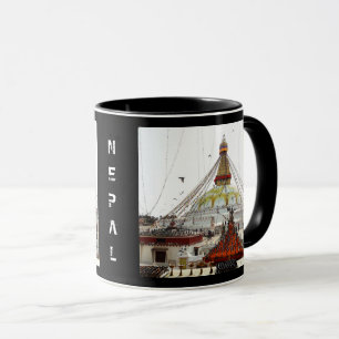 Stupa Boudhanath, Kathmandu - Nepal (Boeddha) Mok