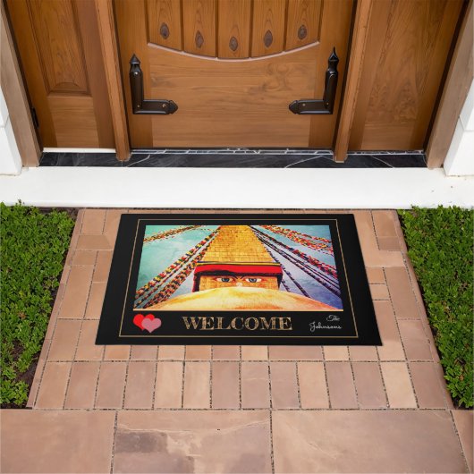  Stupa - Boudhanath, Kathmandu, Nepal /LG2 Deurmat (Buiten)