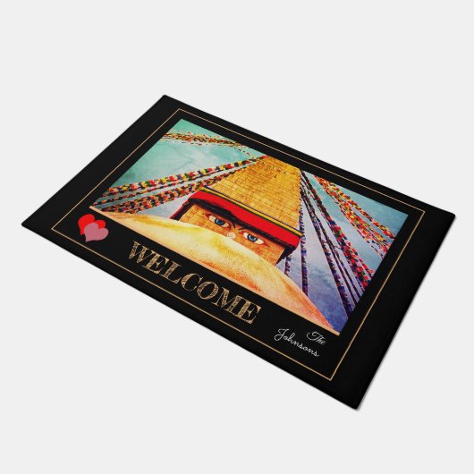  Stupa - Boudhanath, Kathmandu, Nepal /LG2 Deurmat (Schuin)