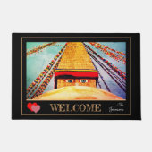  Stupa - Boudhanath, Kathmandu, Nepal /LG2 Deurmat (Voorkant)