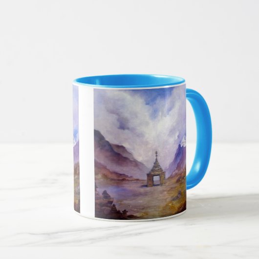 Stupa Mt Kailash Tibet Mok (Voorkant rechts)