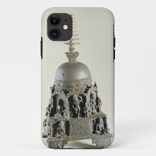 Stupa, Pala, Nalanda, Bihar (brons) Case-Mate iPhone Case (Achterkant)