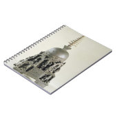 Stupa, Pala, Nalanda, Bihar (brons) Notitieboek (Linkerzijde)