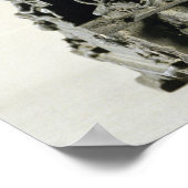 Stupa, Pala, Nalanda, Bihar (brons) Poster (Hoek)