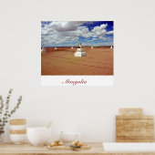 Stupas in Shambhala Land Poster (Keuken)