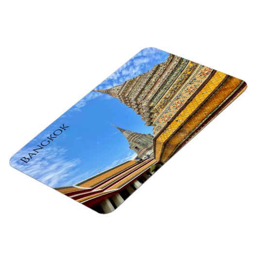 Stupas Wat Pho Bangkok Magneet (Linkerzijde)