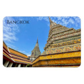 Stupas Wat Pho Bangkok Magneet (Horizontaal)