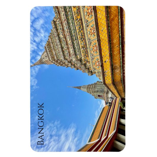 Stupas Wat Pho Bangkok Magneet (Verticaal)