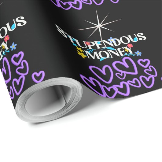 Stupendous Money  Cadeaupapier (Rol Hoek)