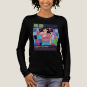 Stupid Aangrenzend Tri-Blend Shirt (Voorkant)