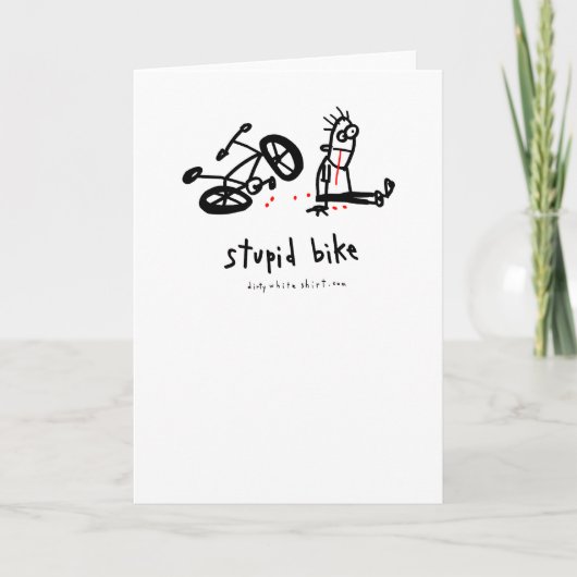 Stupid Bike Kaart (Voorkant)