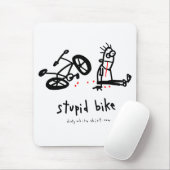 Stupid Bike Muismat (Met muis)