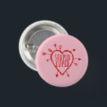 Stupid Cupid Heart With Arrows Funny Sarcastic Ronde Button 3,2 Cm<br><div class="desc">Stupid cupid design has a heart with many arrows and is part of a collection which is available in more styles</div>