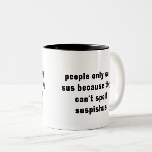 Stupid Funny Sus Mok (Voorkant rechts)