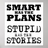 Stupid Stories Funny Poster (Voorkant)