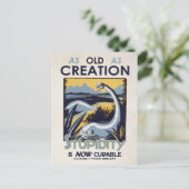 Stupiditeit is NU genezen! Briefkaart (Staand voorkant)