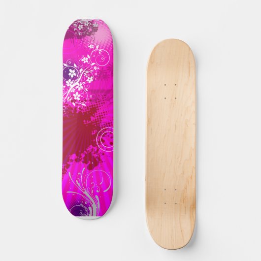 Sturban Grunge Roze Persoonlijk Skateboard (Voorkant)