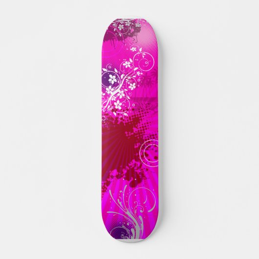 Sturban Grunge Roze Persoonlijk Skateboard (Voorkant)
